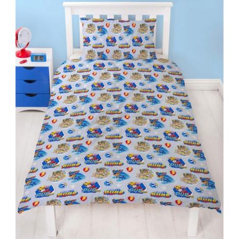 Paw Patrol Super Pups Reversible Single Duvet Cover Bedding Set Extra Image 1